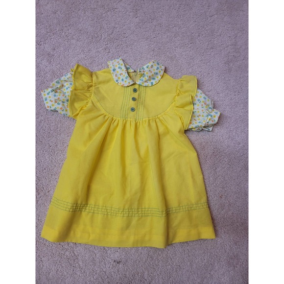 Dresses Vintage Yellow Jcp 4t Dress 7s Poshmark